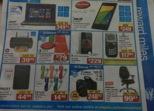 Staples Flyer