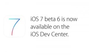 Apple iOS 7 Beta 6