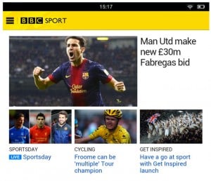 BBC Sport App