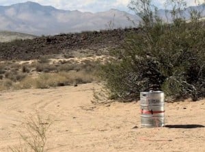 Beer Keg and Det Cord