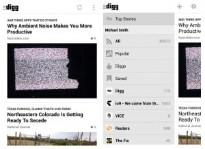 Digg Reader Android