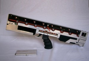 Fully Automatic Electromagnetic Pulse Rifle