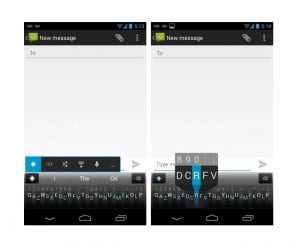Minuum Keyboard