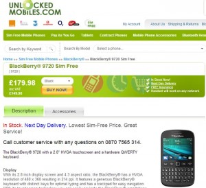 Blackberry 9720