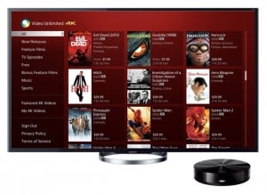 Sony Video Unlimited 4K