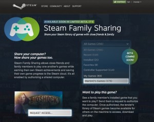 Steam Family Sharing