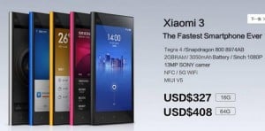 Xiaomi MiPhone 3