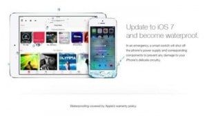 Fake iOS 7 Advert