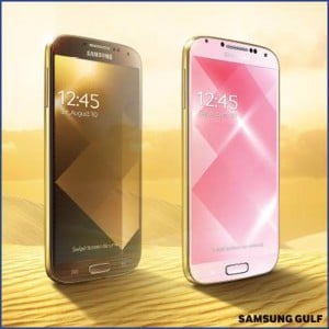 Gold Samsung Galaxy S4