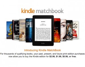 Amazon Kindle MatchBook