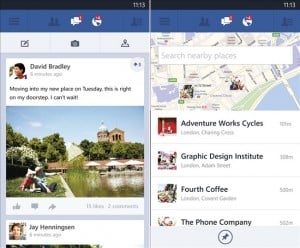 Facebook for Windows Phone