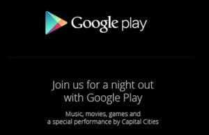 Google Play Event