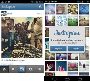 Instgram for Android