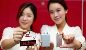LG Curved Battery