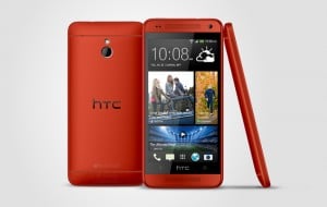 Red HTC One Mini