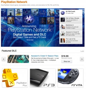 Amazon PlayStation Network