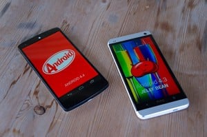 Google Nexus 5 vs HTC One