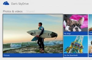 Microsoft Xbox One SkyDrive Photo and Video Streaming Demonstrated