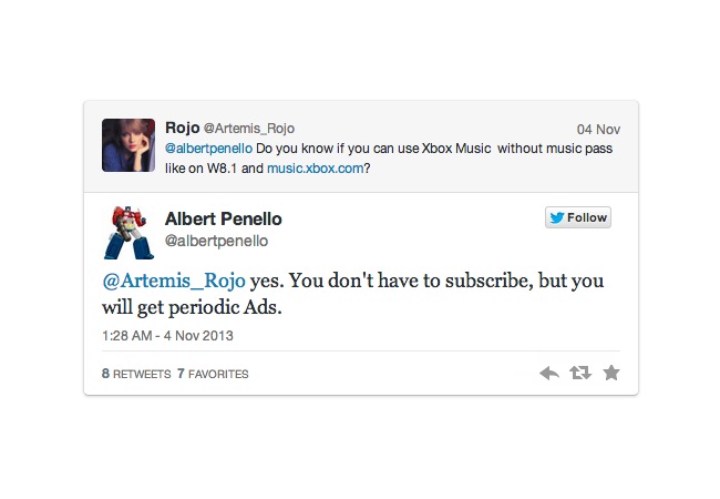 Xbox One Xbox Music