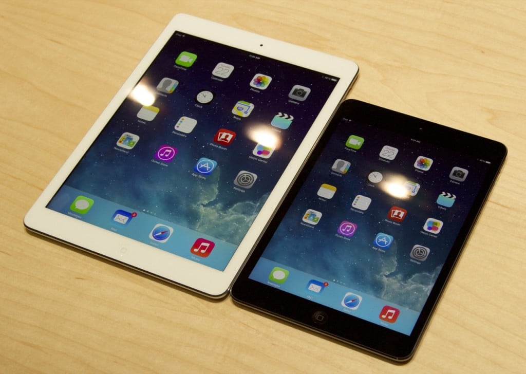 iPad Mini Retina Air comparison