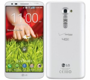 White LG G2