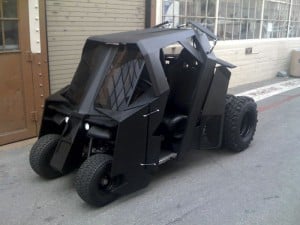 Batman Tumbler Golf Cart
