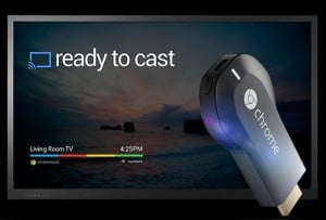 Google Chromecast screen mirroring