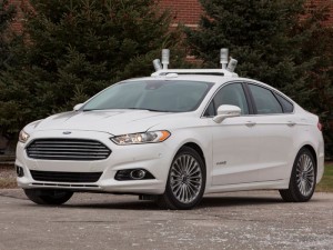 Ford Fusion Hybrid Driverless Car