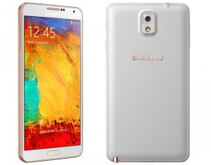 Gold Samsung Galaxy Note 3