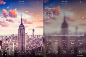 Yahoo Weather App
