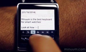 Minuum Keyboard