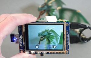 Raspberry Pi Touchscreen Monitor Camera