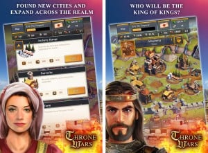 Throne Wars screens