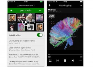 iOS Xbox Music App
