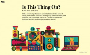 Digg Testing Out Original Content