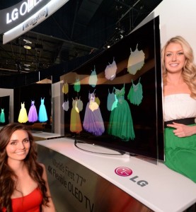 LG Flexible Curved OLED TV