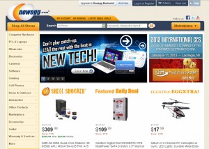 Newegg site