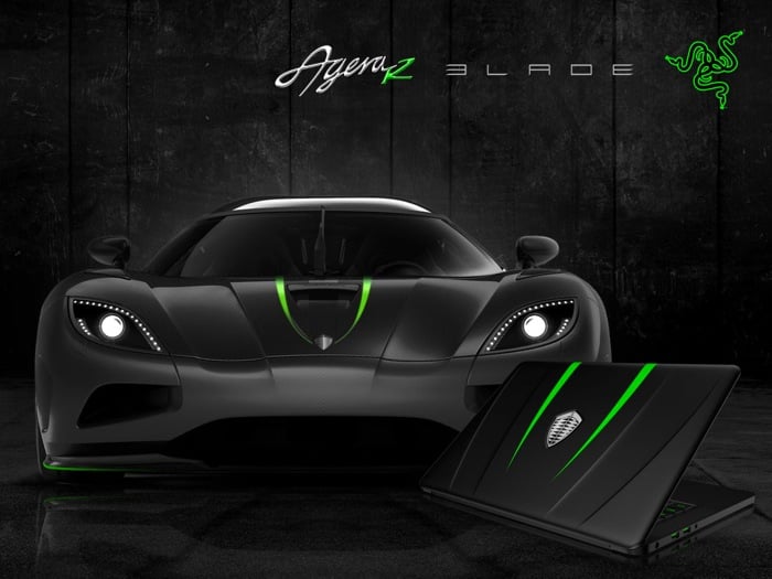 Razer Koenigsegg Blade laptop