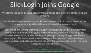 Slicklogin