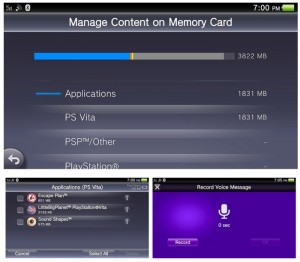PS Vita System Software Update