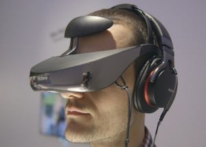 Sony virtual reality headset