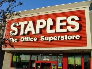 staples