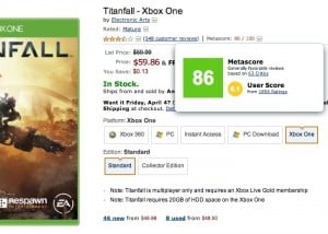 Amazon Metacritic