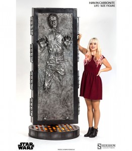 Life-size Han Solo In Carbonite