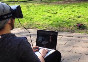 Oculus Rift Quadcopter control