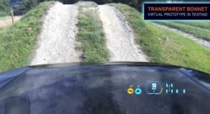 Land Rover Transparent Bonnet Concept