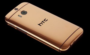 24K Gold Plated HTC One M8