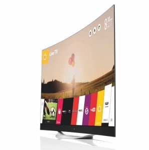 LG Curved ultra hd tv