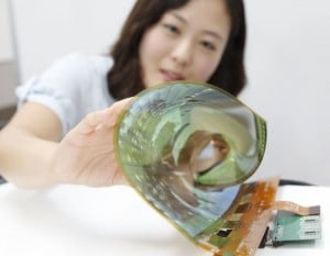 flexible transparent OLED display