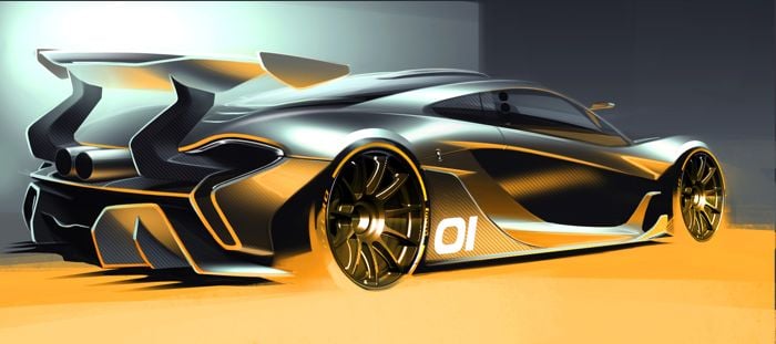McLaren P1 GTR Concept 